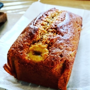 ホットケーキミックスで作るバナナパウンドケーキ